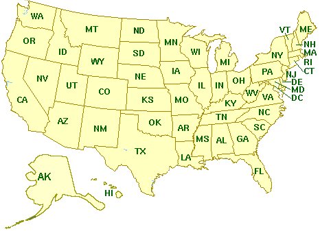 Map Usa